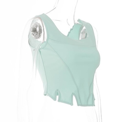 OEM European And American Small Vests Female Sexy Umbilical Jackets