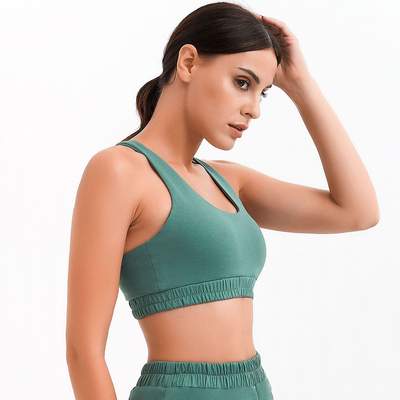 Oem Factory Manufacturer Custom Logo Exercise Bra Athletic Essentials Sports Bra
